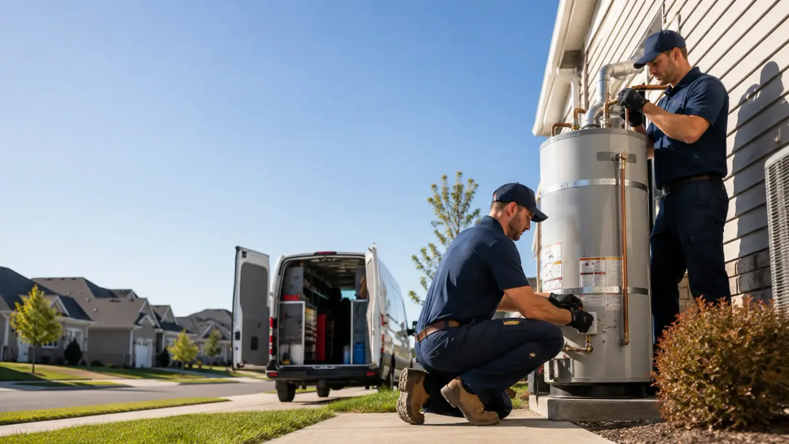 Water Heater Installation in Strasburg, IL
